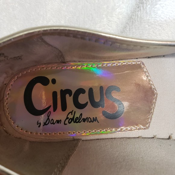 Sam Edelman Circus Beach Babe Slip On Flats Black Canvas Size 7.5 M - Picture 9 of 9